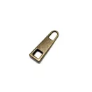 Zipper Pull, antique, 25 mm Long