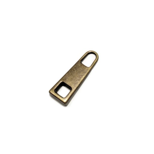 Zipper Pull, antique, 25 mm Long