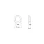 Eyelet, Black, 7 mm