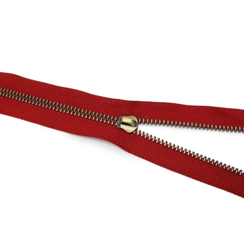 Standard YKK Zipper, Burgundy, Antique, T5