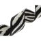 Zebra pattern Webbing Strap, 38 mm
